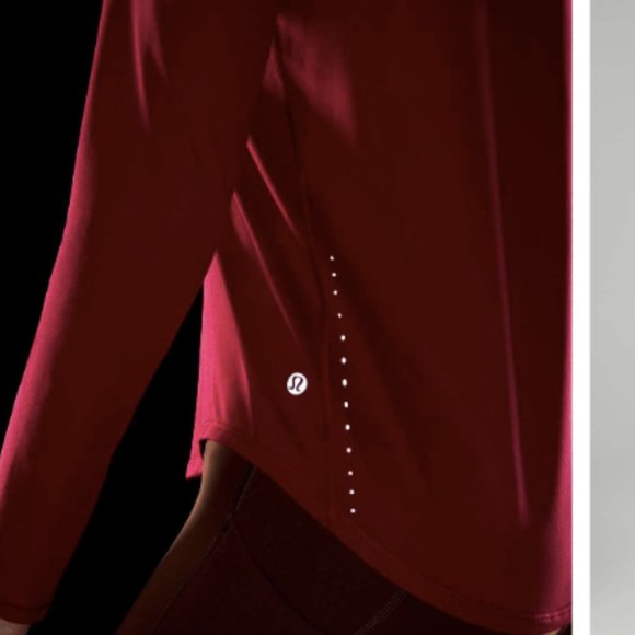 LULULEMON LIGHTWEIGHT HIGH NECK LONG SLEEVE S - Picture 3 of 9